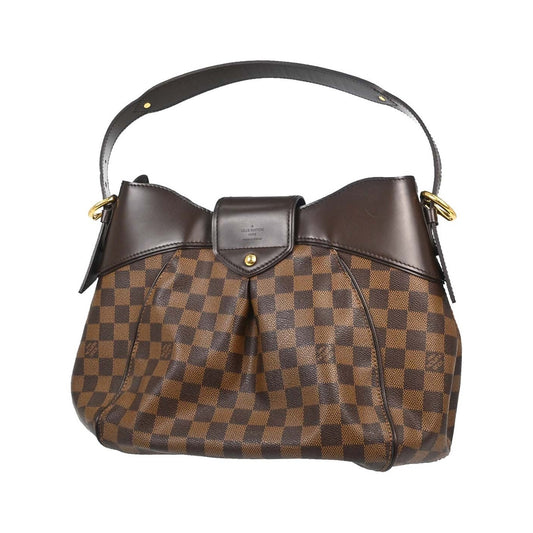 Louis Vuitton Sistina Damier, Brown, Canvas, Handbag