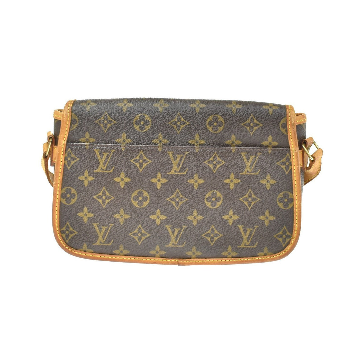 Louis Vuitton Sologne Monogram Canvas, Brown, Canvas, Handbag