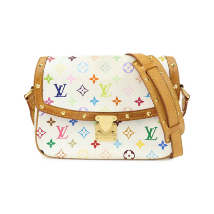 Louis Vuitton Sologne Monogram Multicolor, White, Canvas, Handbag