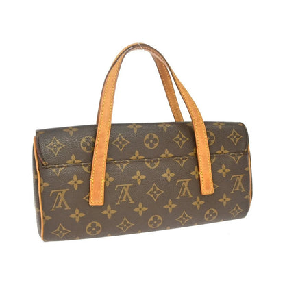 Louis Vuitton Sonatine Monogram Canvas, Brown, Canvas, Handbag