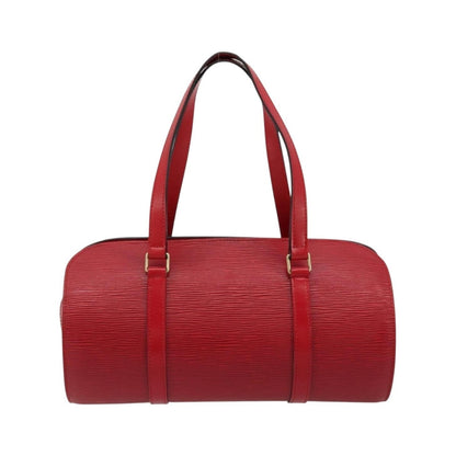 Louis Vuitton Soufflot Epi Leather, Red, Leather, Tote Bag