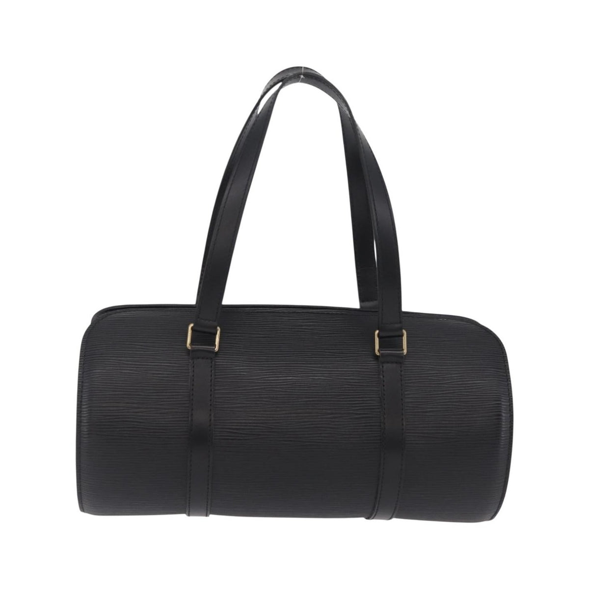 Louis Vuitton Soufflot Epi Leather, Black, Leather, Tote Bag