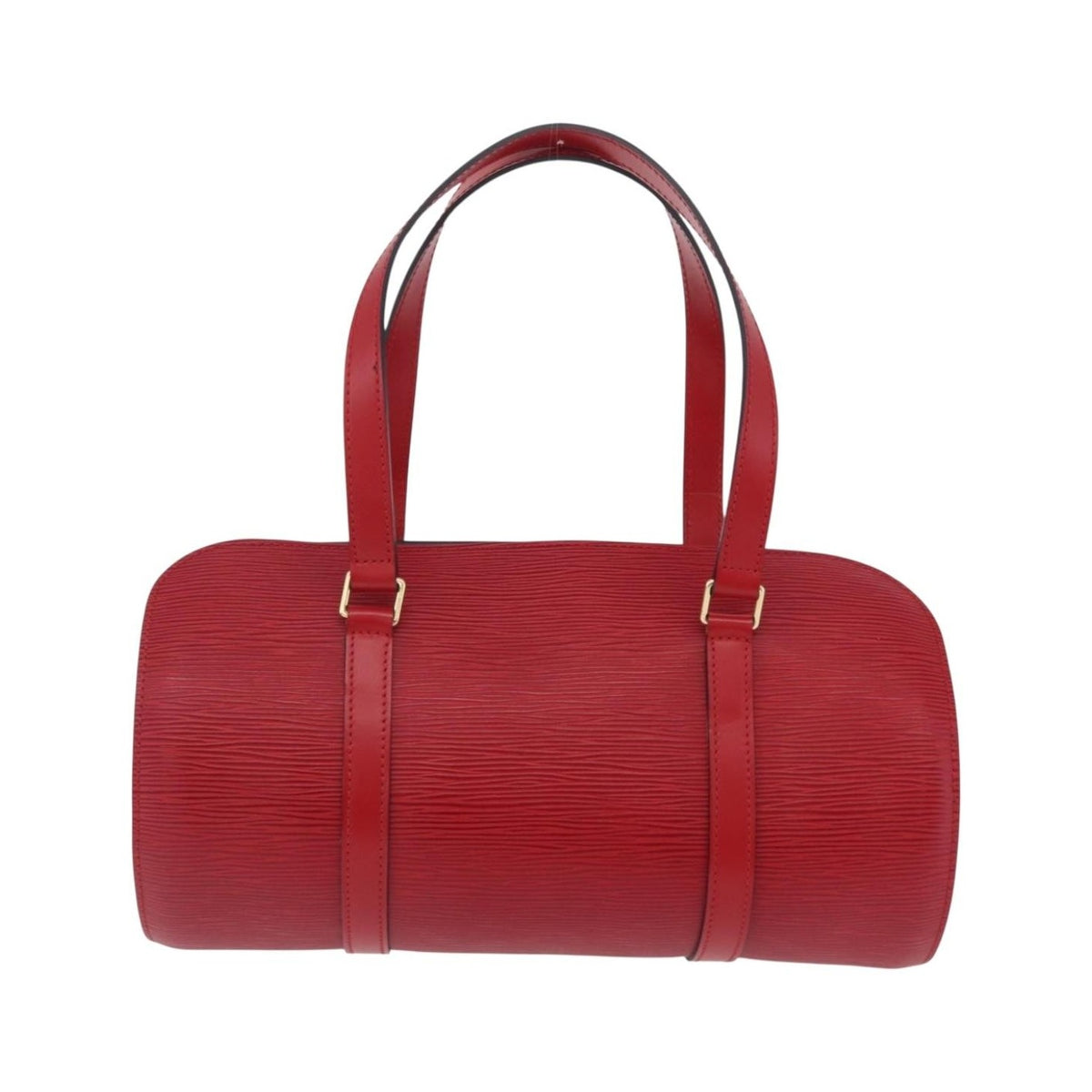 Louis Vuitton Soufflot Epi Leather, Red, Leather, Tote Bag