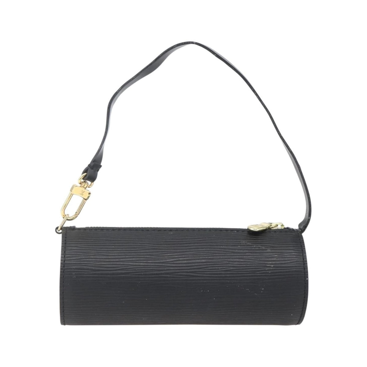 Louis Vuitton Soufflot Pochette Epi Leather, Black, Leather, Clutch