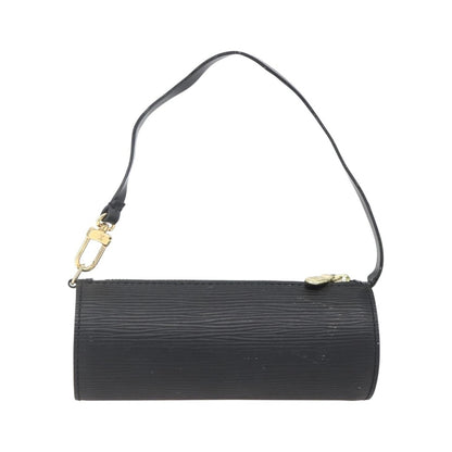 Louis Vuitton Soufflot Pochette Epi Leather, Black, Leather, Clutch