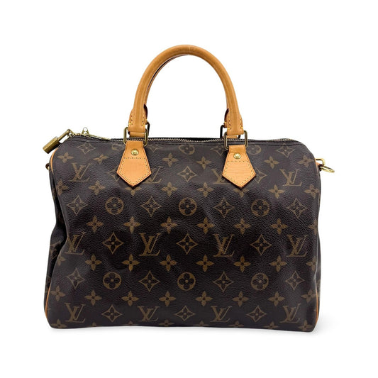 Louis Vuitton Speedy Bandouliere Monogram Canvas, Brown, Canvas, Handbag