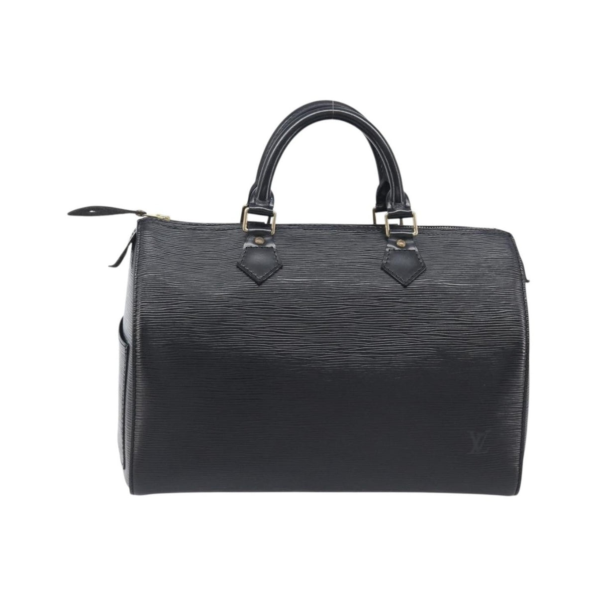 Louis Vuitton Speedy Epi Leather, Black, Leather, Handbag