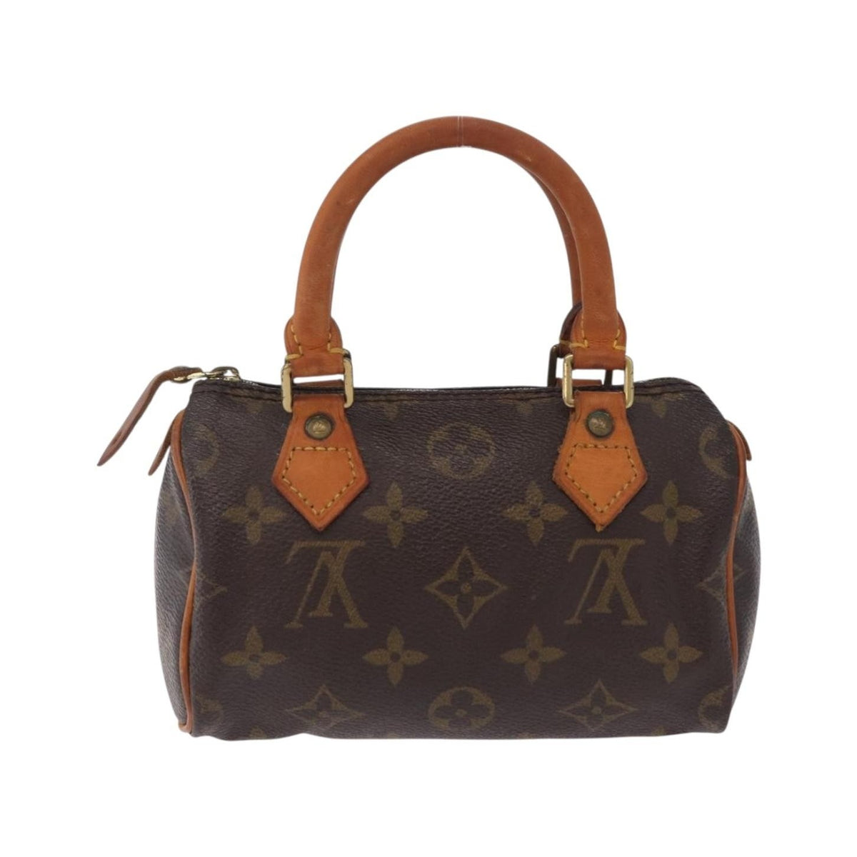 Louis Vuitton Speedy Mini HL Monogram Canvas, Brown, Canvas, Handbag