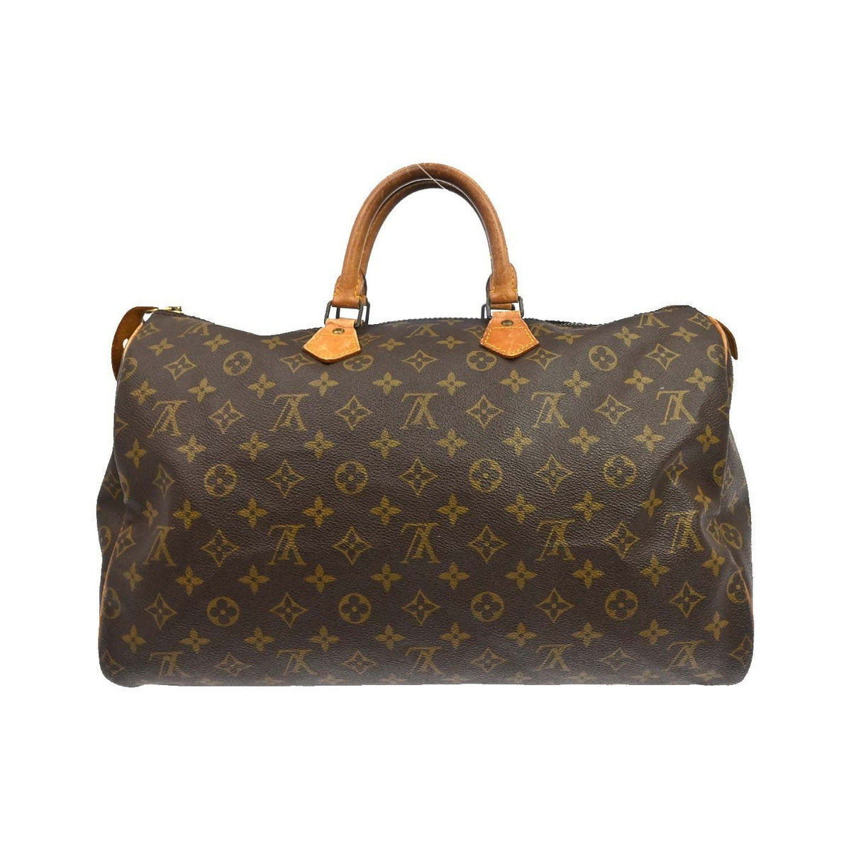 Louis Vuitton Speedy Monogram, Brown, Canvas, Handbag