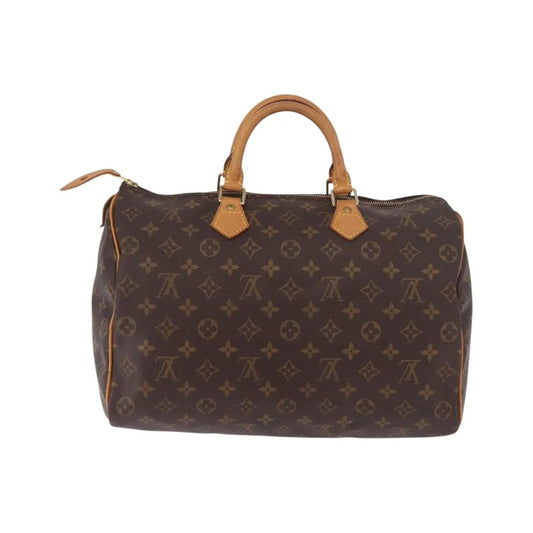 Louis Vuitton Speedy Monogram Canvas, Brown, Canvas, Handbag