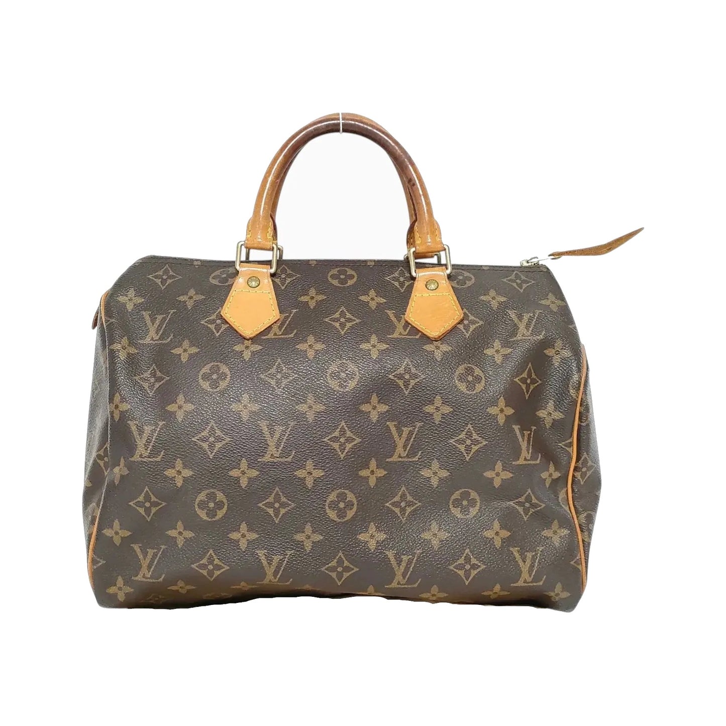 Louis Vuitton Speedy Monogram Canvas, Brown, Canvas, Handbag