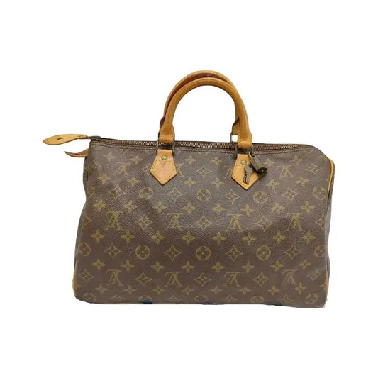 Louis Vuitton Speedy Monogram Canvas, Brown, Canvas, Handbag