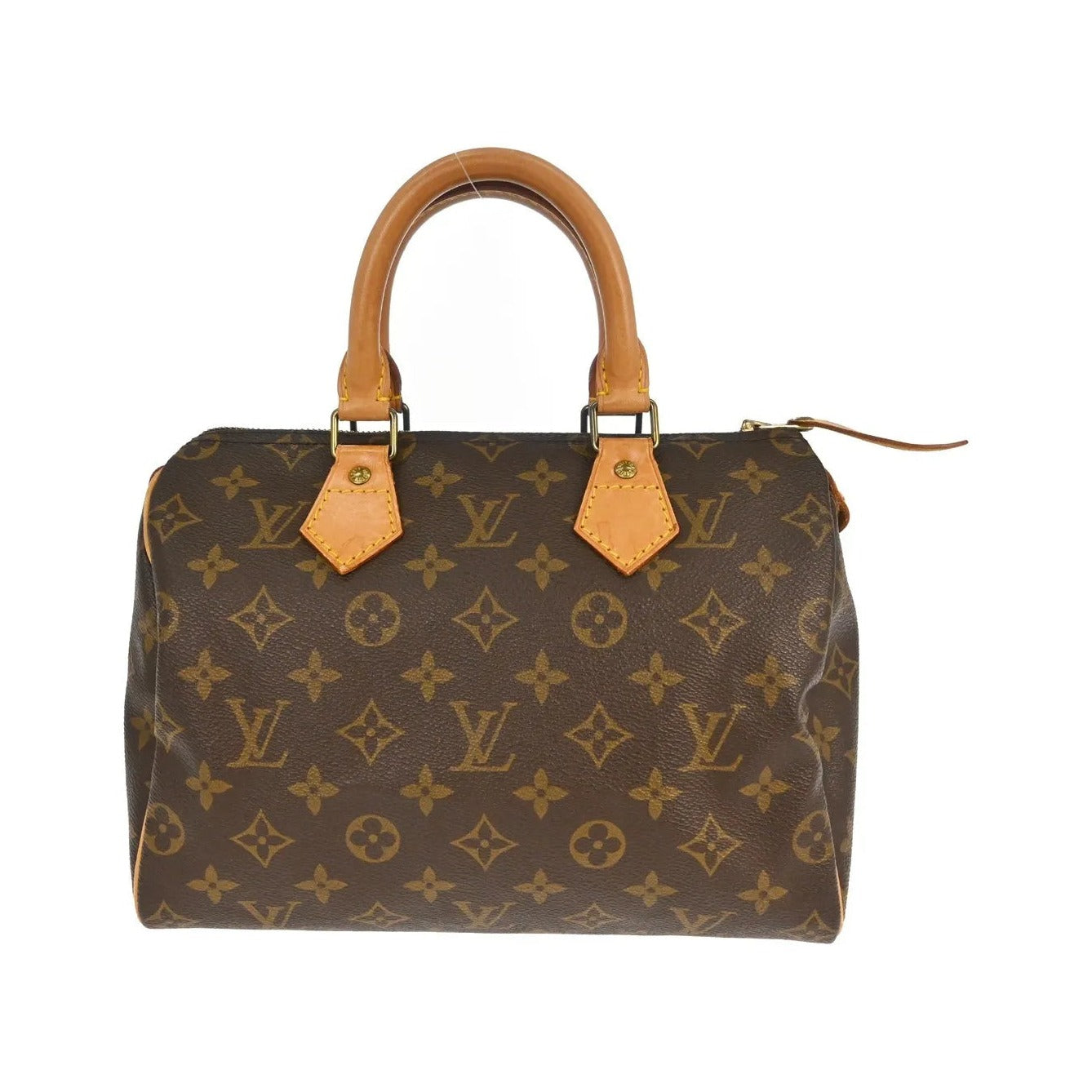 Louis Vuitton Speedy Monogram Canvas, Brown, Canvas, Handbag
