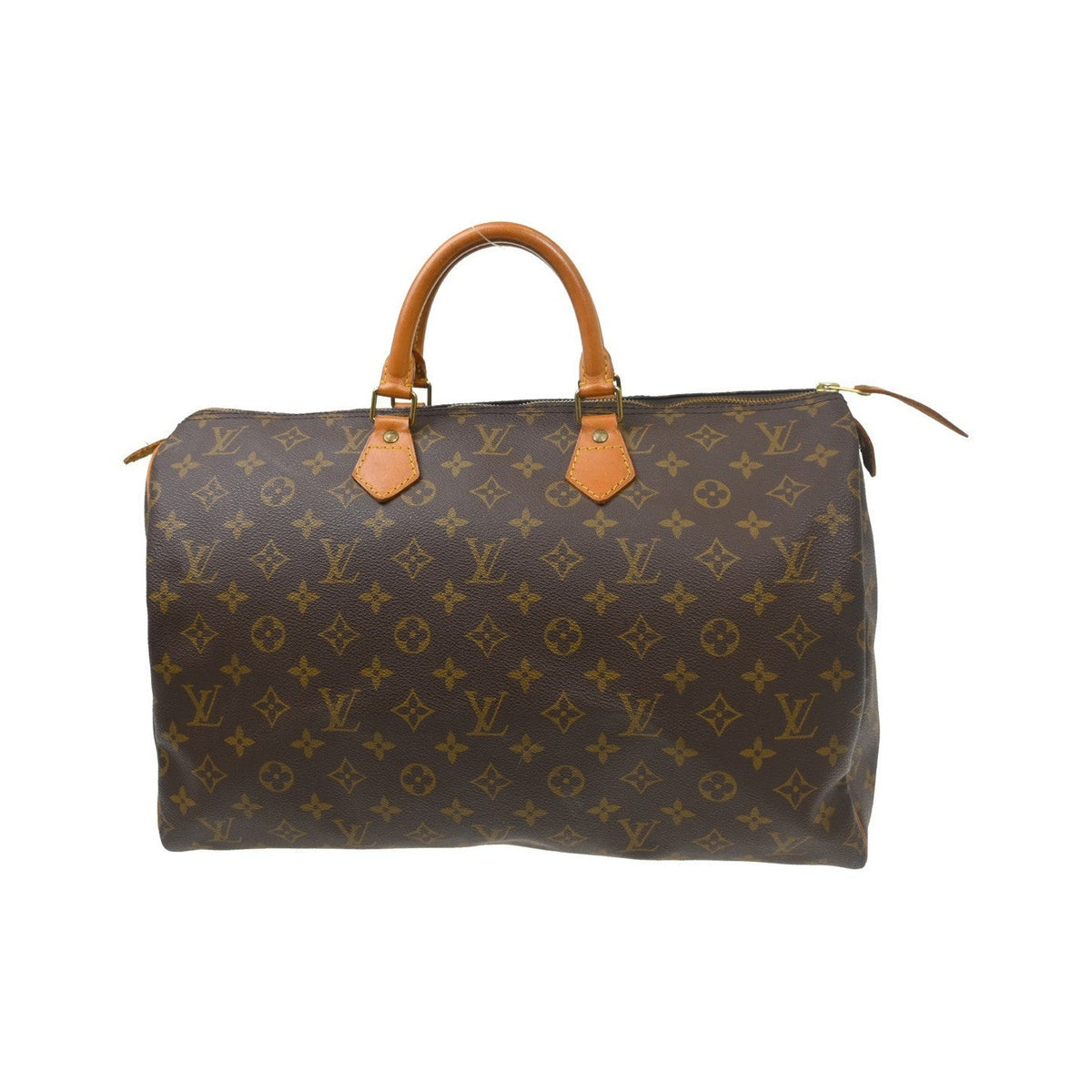 Louis Vuitton Speedy Monogram Canvas, Brown, Canvas, Handbag