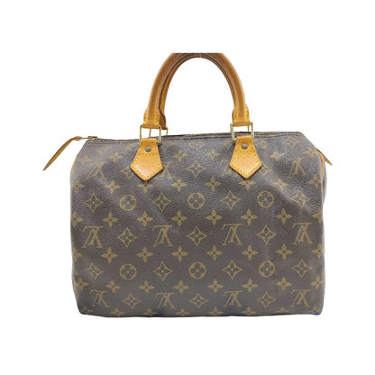 Louis Vuitton Speedy Monogram Canvas, Brown, Canvas, Handbag