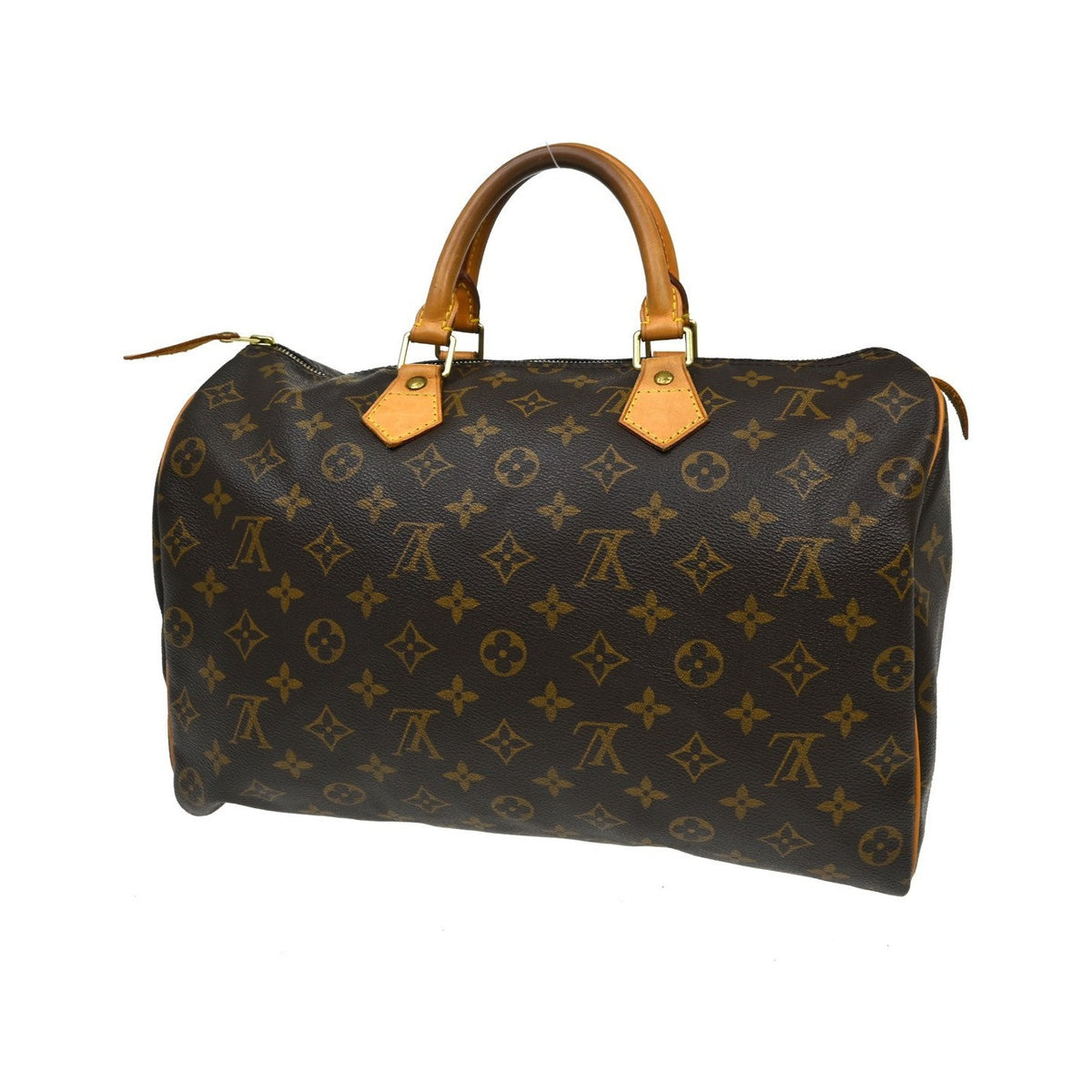 Louis Vuitton Speedy Monogram Canvas, Brown, Canvas, Handbag