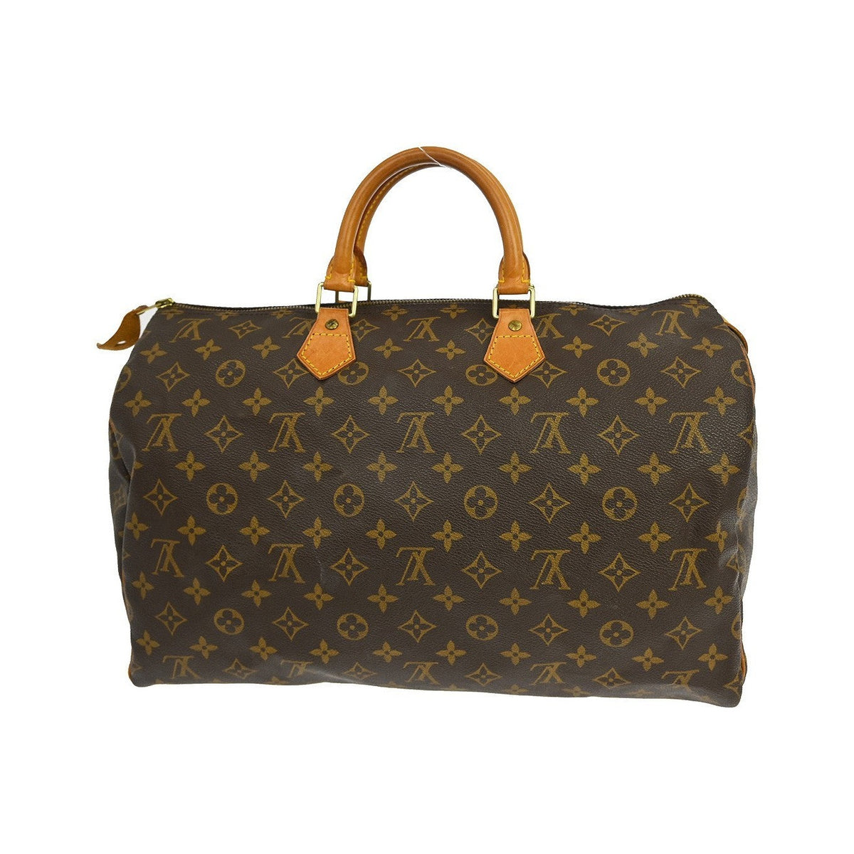 Louis Vuitton Speedy Monogram Canvas, Brown, Canvas, Handbag