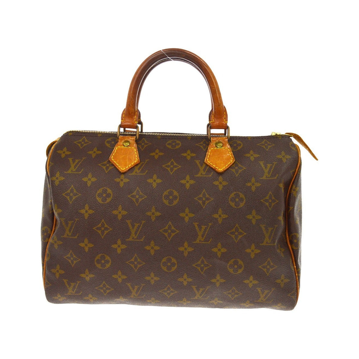 Louis Vuitton Speedy Monogram Canvas, Brown, Canvas, Handbag