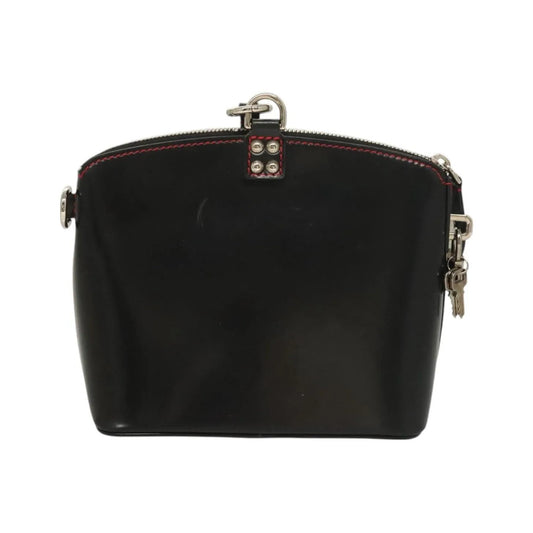 Louis Vuitton Suhari Lockit Leather, Black, Leather, Handbag