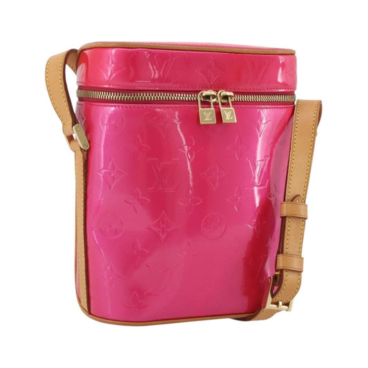 Louis Vuitton Sullivan Monogram Vernis, Pink, Patent Leather, Shoulder Bag