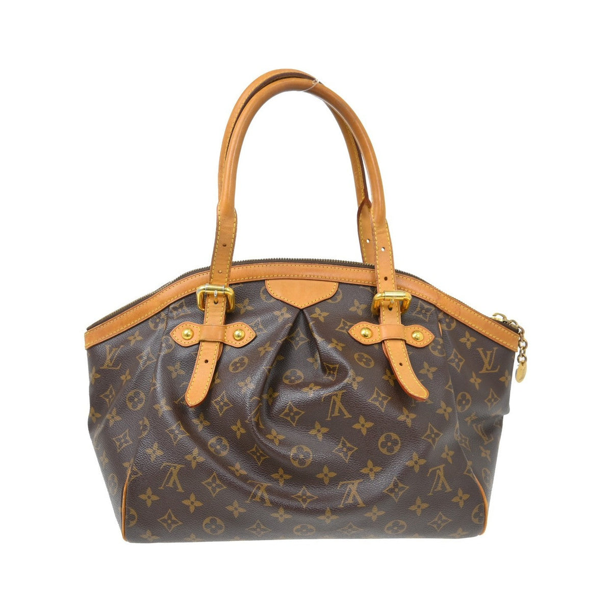 Louis Vuitton Tivoli Monogram Canvas, Brown, Canvas, Handbag