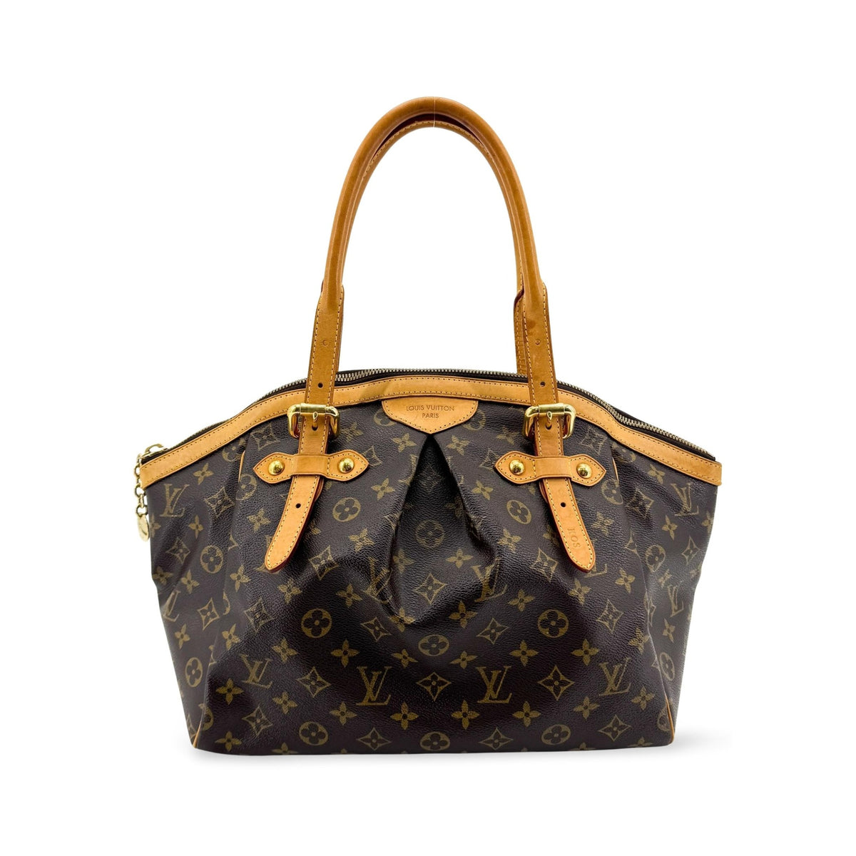 Louis Vuitton Tivoli Monogram Canvas, Brown, Canvas, Handbag