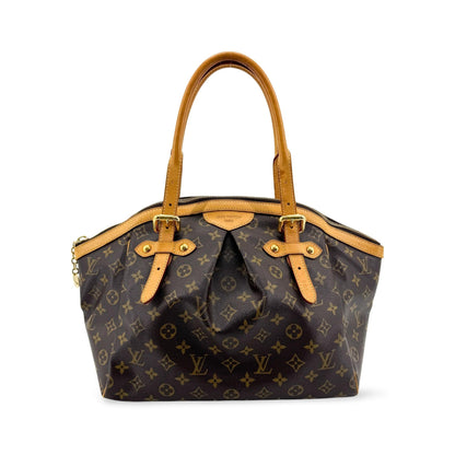 Louis Vuitton Tivoli Monogram Canvas, Brown, Canvas, Handbag