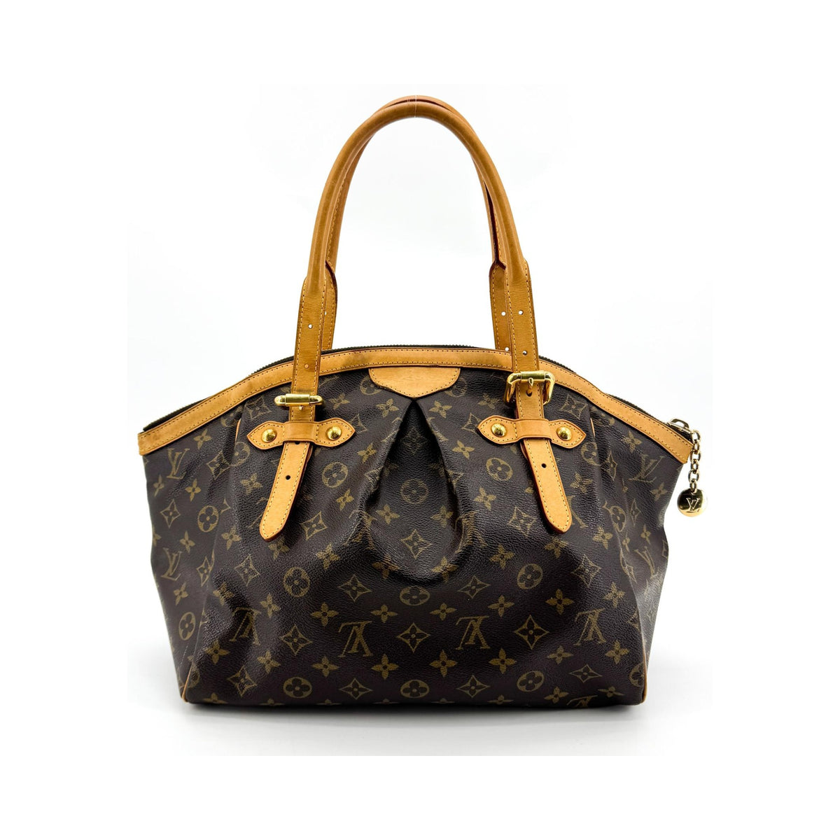 Louis Vuitton Tivoli Monogram Canvas, Brown, Canvas, Handbag