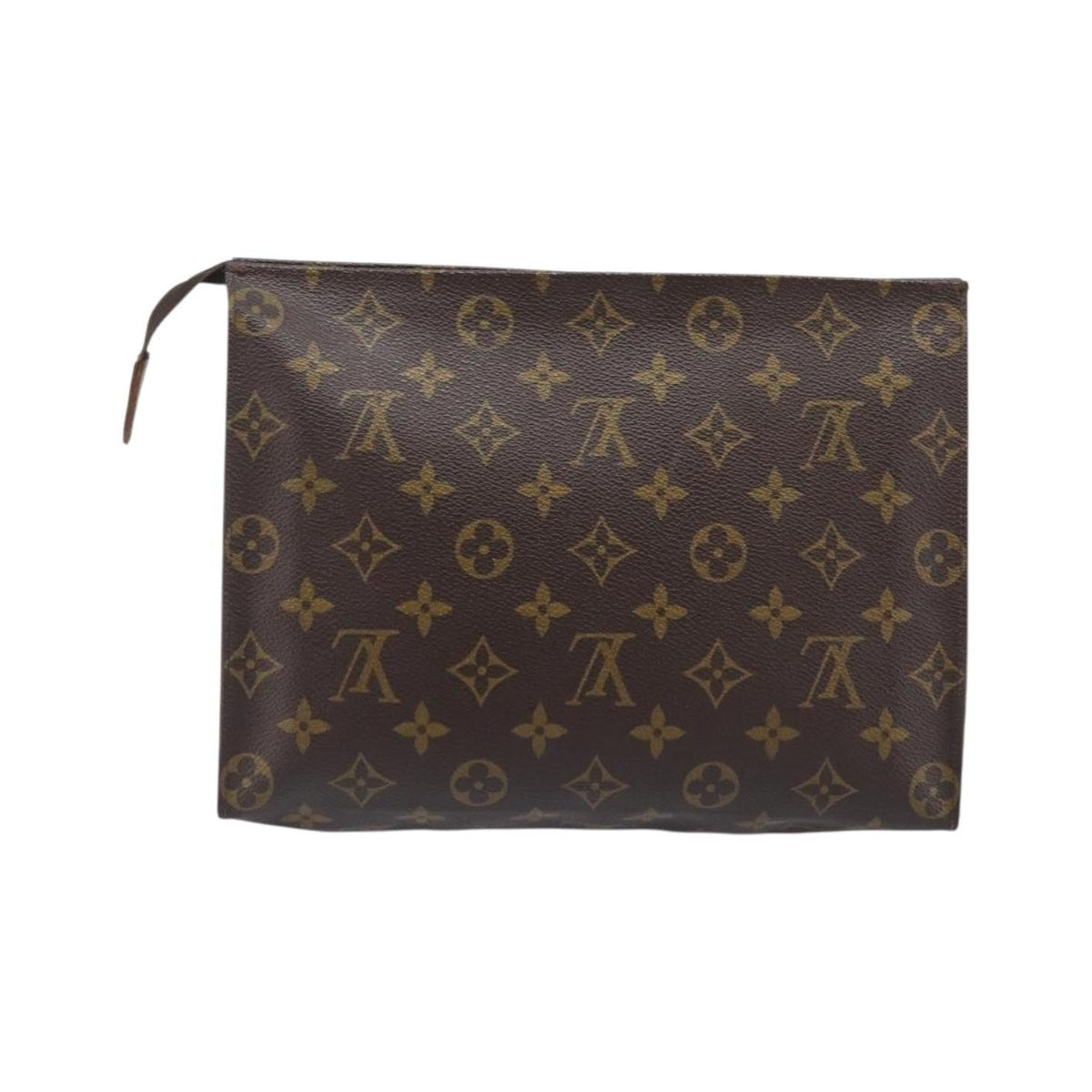 Louis Vuitton Toiletry Pouch Monogram Canvas, Brown, Canvas, Clutch