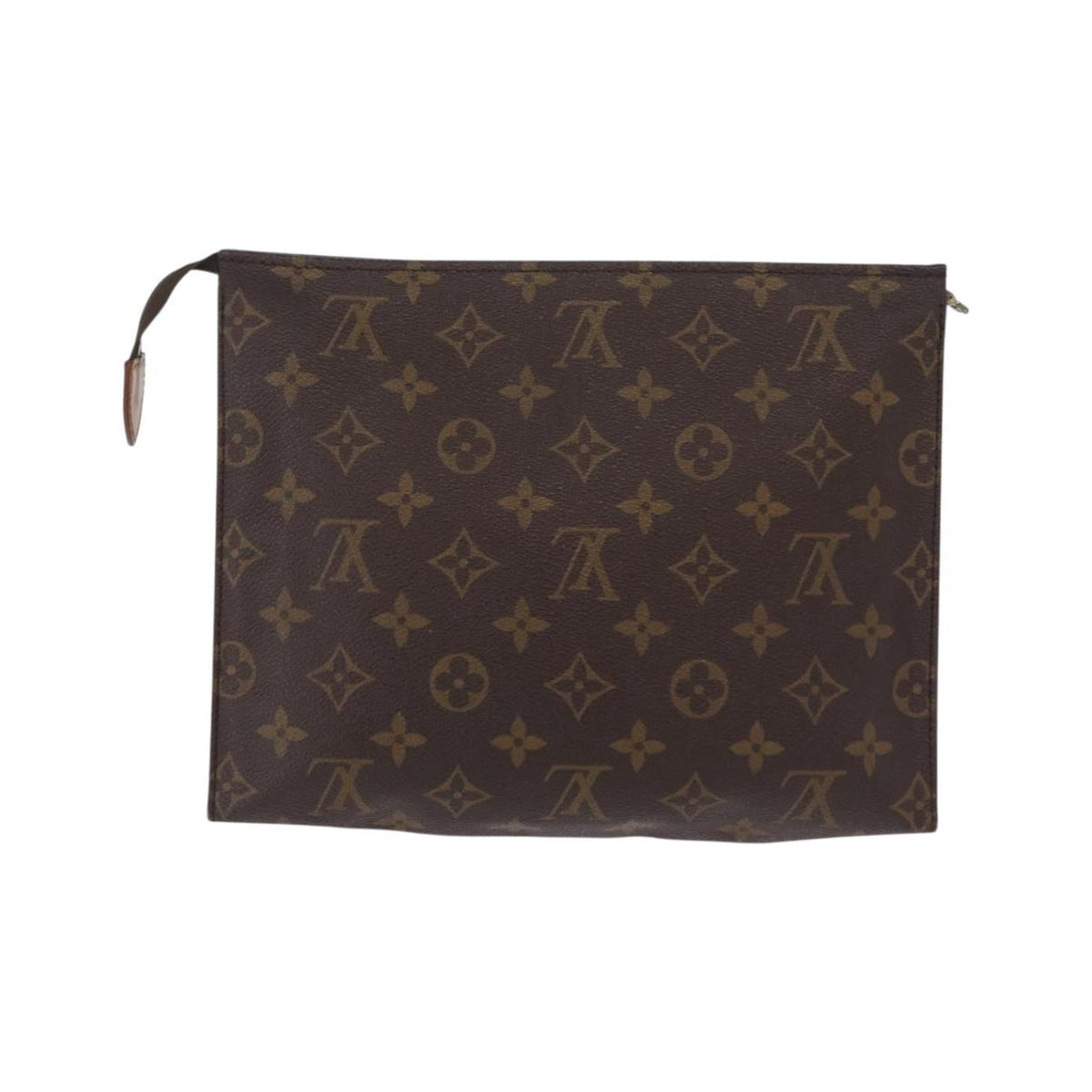 Louis Vuitton Toiletry Pouch Monogram Canvas, Brown, Canvas, Clutch