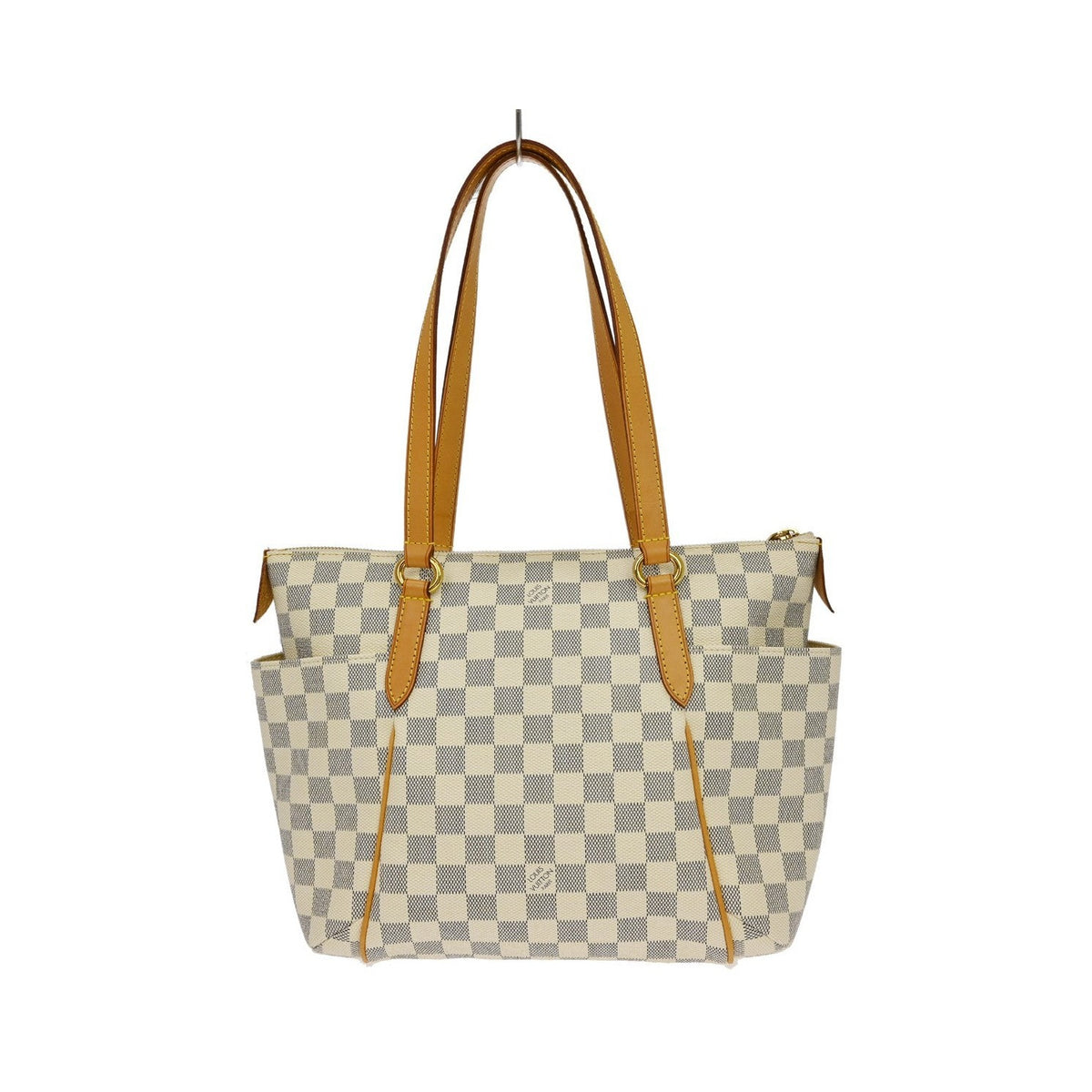 Louis Vuitton Totally Damier, White, Canvas, Tote Bag