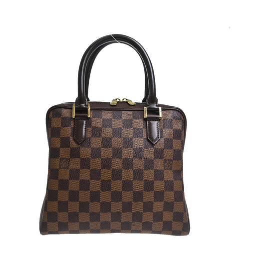 Louis Vuitton Triana Damier, Brown, Canvas, Handbag