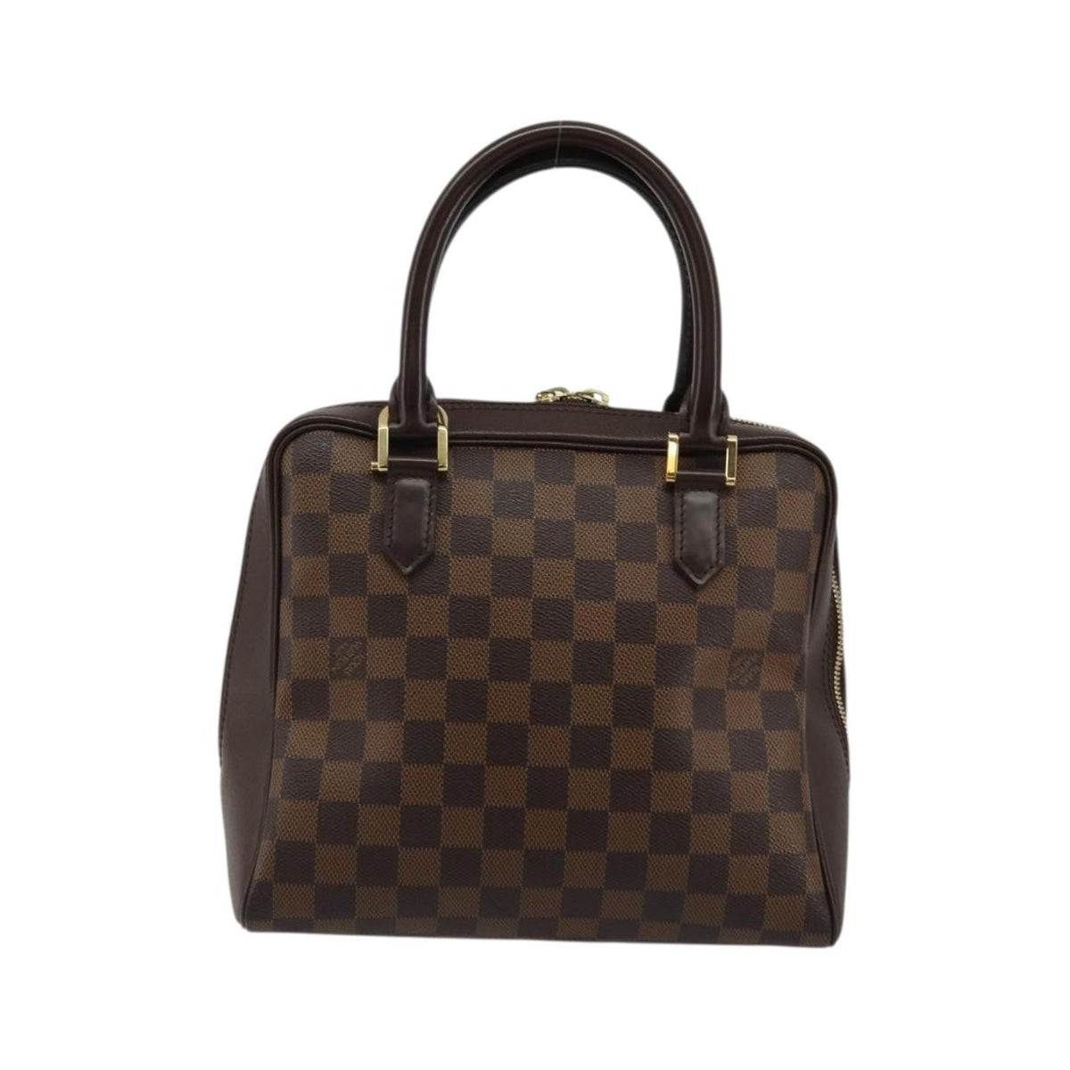 Louis Vuitton Triana Damier, Brown, Canvas, Handbag