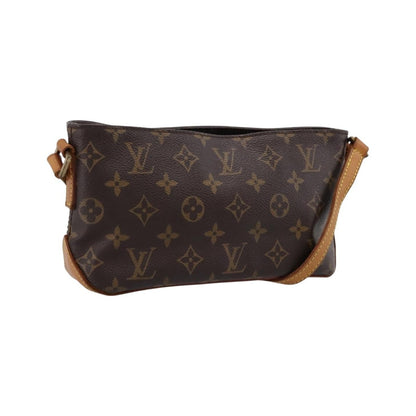 Louis Vuitton Trotteur Monogram Canvas, Brown, Canvas, Handbag