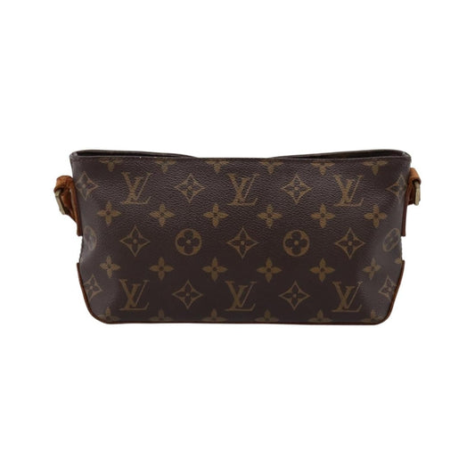 Louis Vuitton Trotteur Monogram Canvas, Brown, Canvas, Handbag