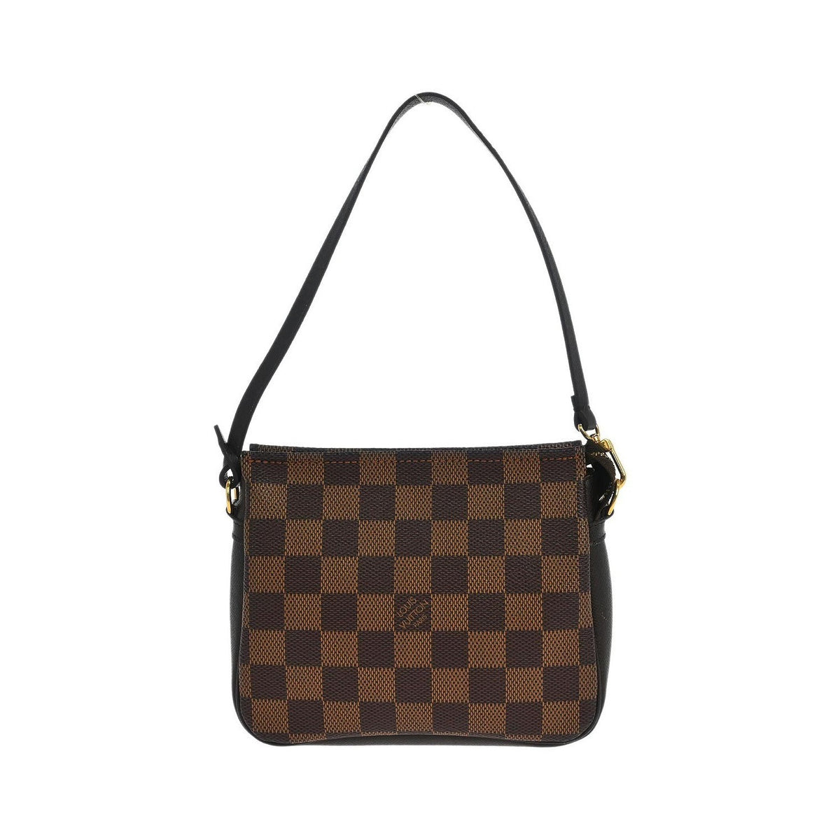Louis Vuitton Trousse Make Up Damier Canvas, Brown, Canvas, Clutch