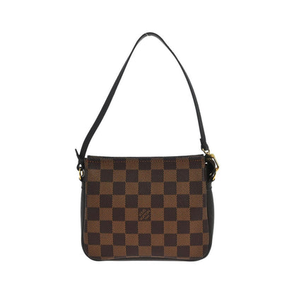 Louis Vuitton Trousse Make Up Damier Canvas, Brown, Canvas, Clutch