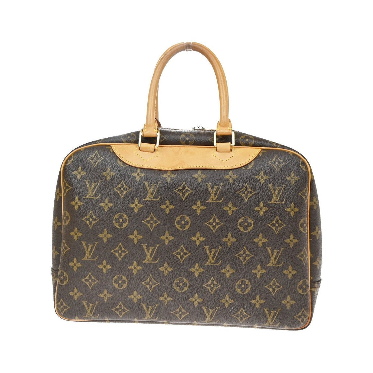 Louis Vuitton Trouville Monogram Canvas, Brown, Canvas, Handbag