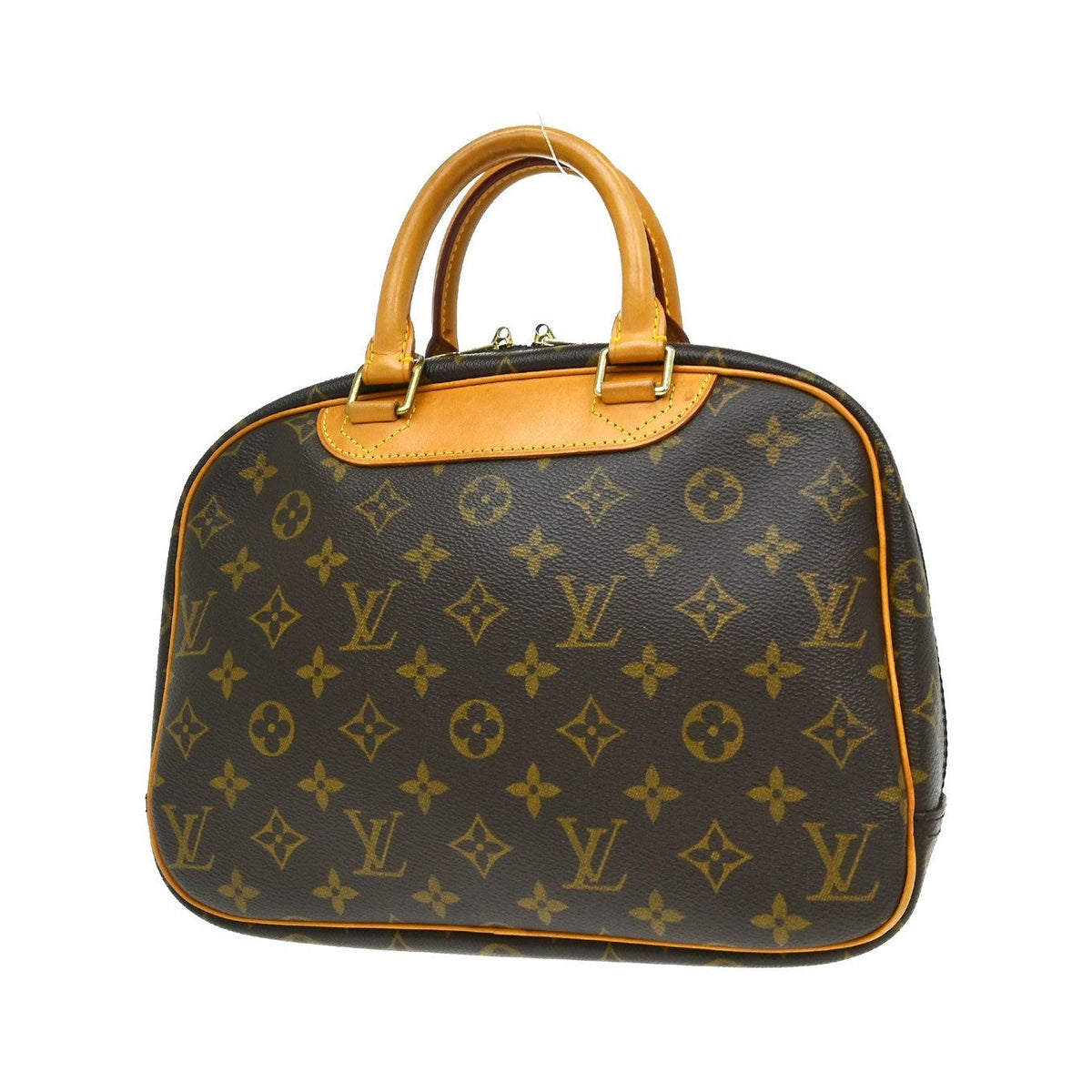 Louis Vuitton Trouville Monogram Canvas, Brown, Canvas, Handbag