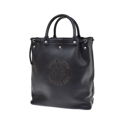 Louis Vuitton Trunks and Bags Shoe Tobago Leather, Black, Leather, Handbag