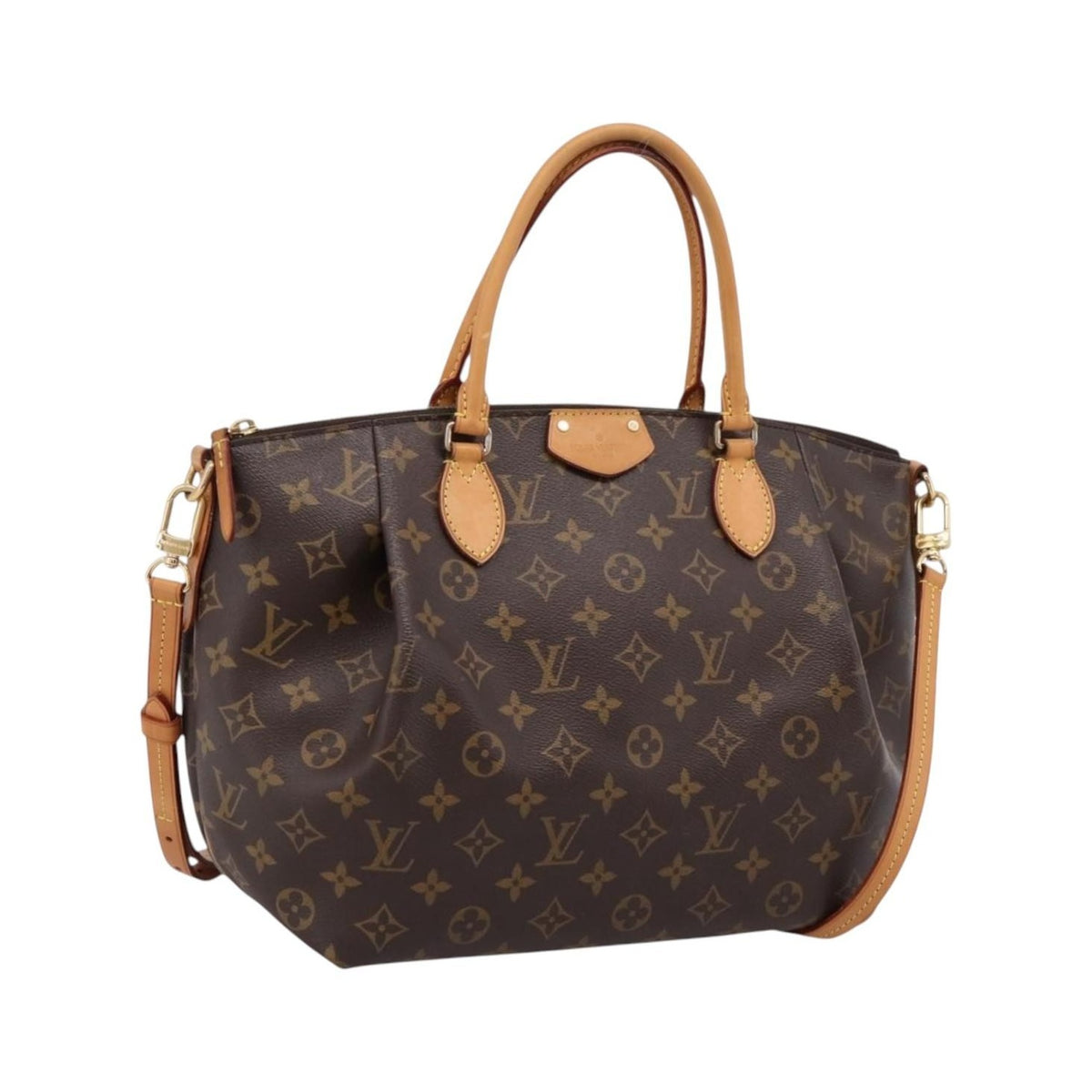 Louis Vuitton Turenne Monogram Canvas, Brown, Canvas, Handbag