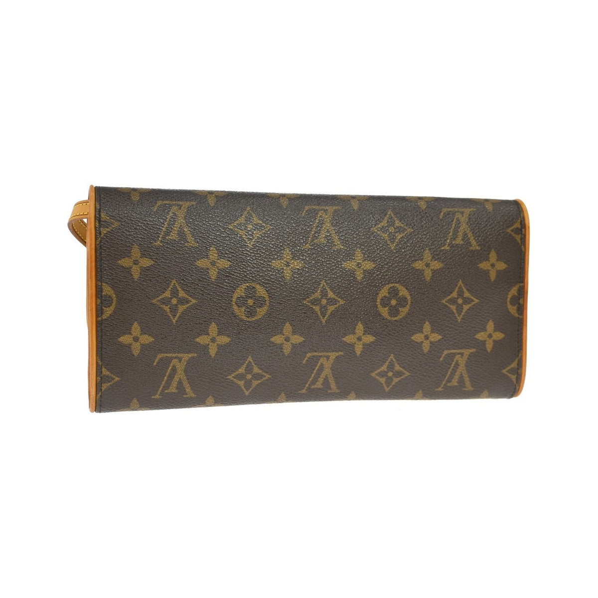 Louis Vuitton Twin Monogram Canvas, Brown, Canvas, Clutch