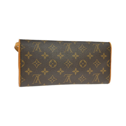 Louis Vuitton Twin Monogram Canvas, Brown, Canvas, Clutch