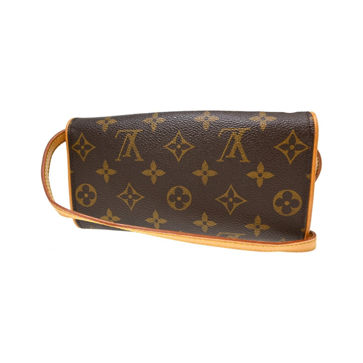 Louis Vuitton Twin Monogram Canvas, Brown, Canvas, Clutch