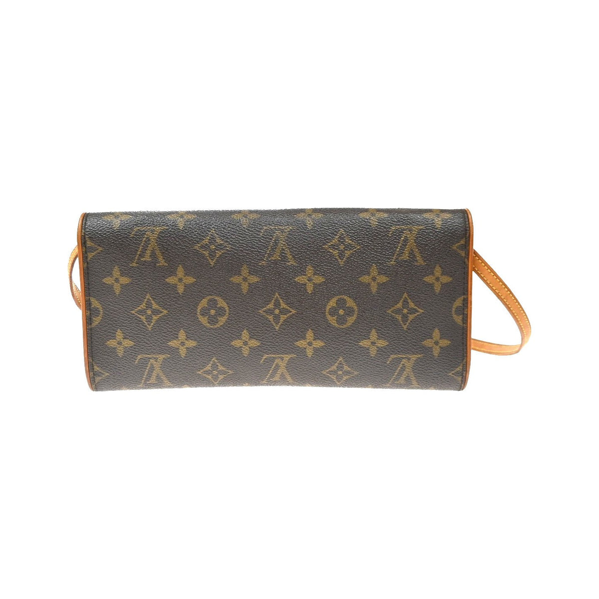 Louis Vuitton Twin Monogram Canvas, Brown, Canvas, Clutch