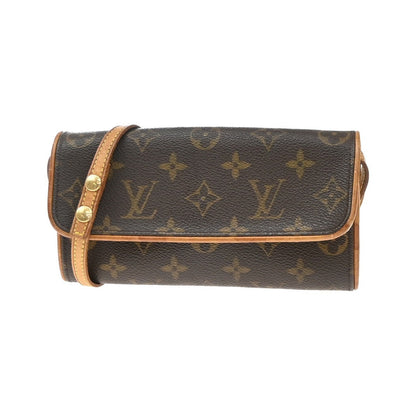Louis Vuitton Twin Monogram Canvas, Brown, Canvas, Clutch
