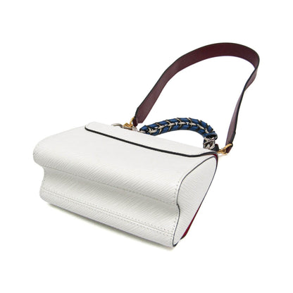 Louis Vuitton Twist Epi Leather, White, Leather, Handbag