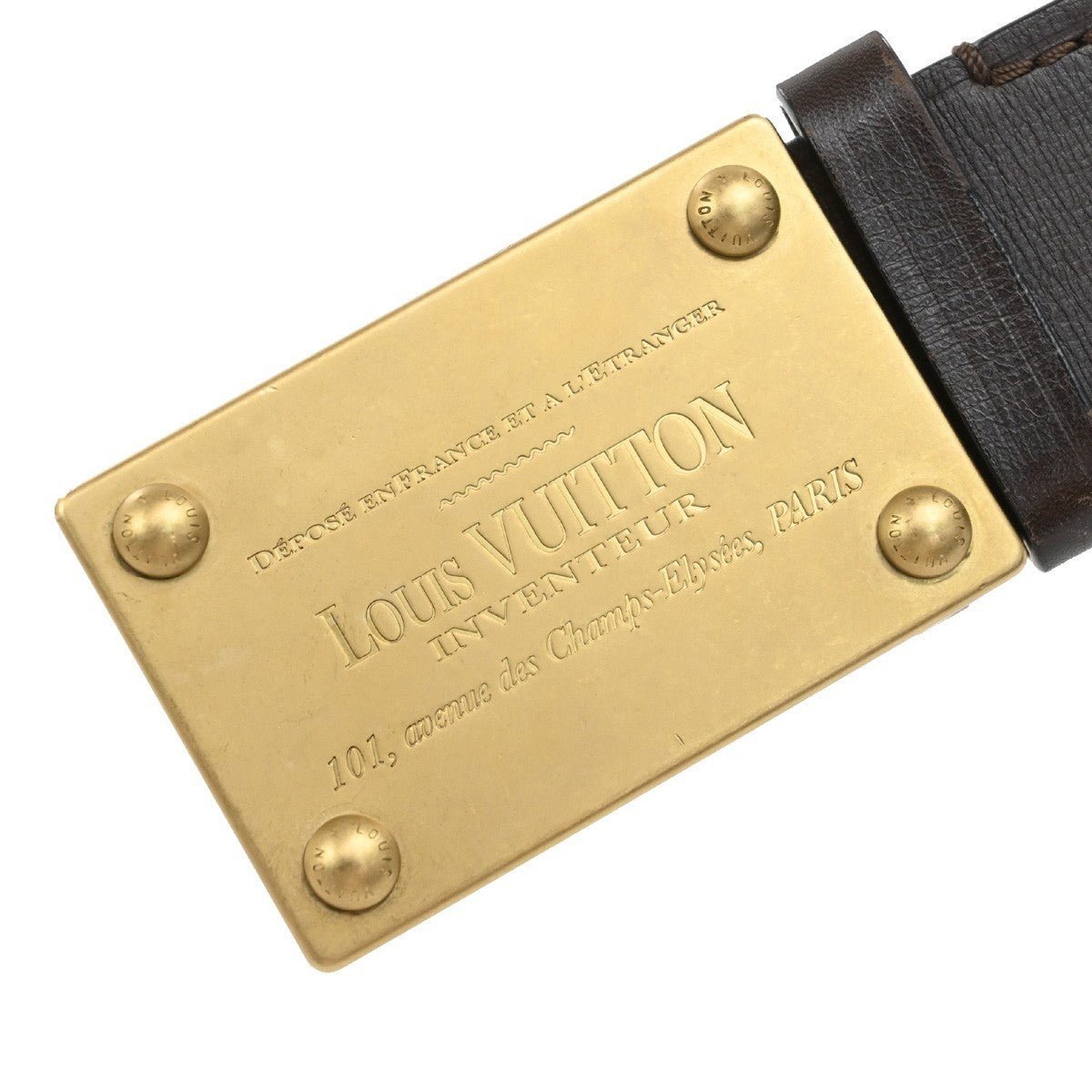 Louis Vuitton Utah Belt - Brandsamsara