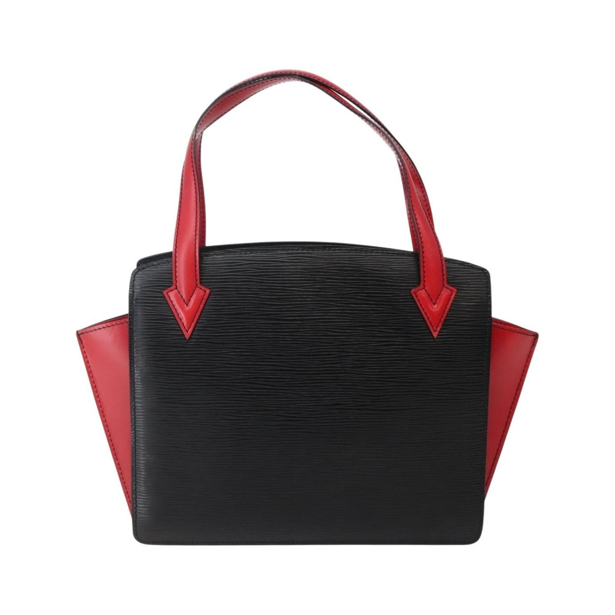 Louis Vuitton Varenne Epi Leather, Black, Leather, Handbag