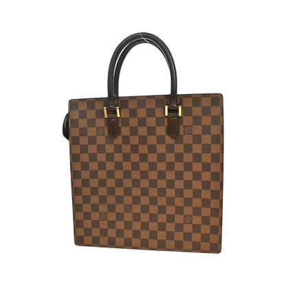 Louis Vuitton Venice Sac Plat Damier, Brown, Canvas, Tote Bag